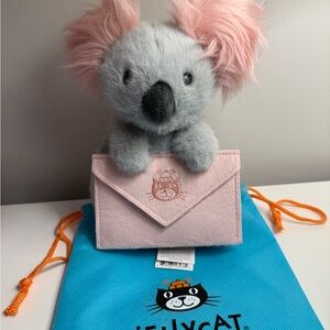 NWT NEW Jellycat Valentines Day Koala with message